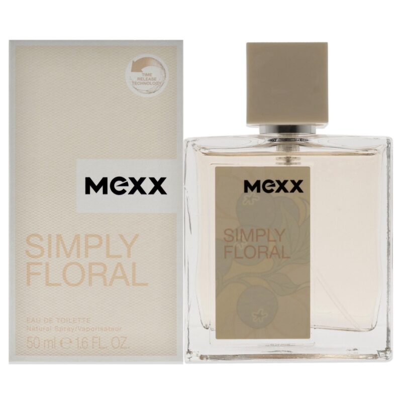 Mexx Simply Floral by Mexx for Men - 1.6 oz Eau de Toilette Spray