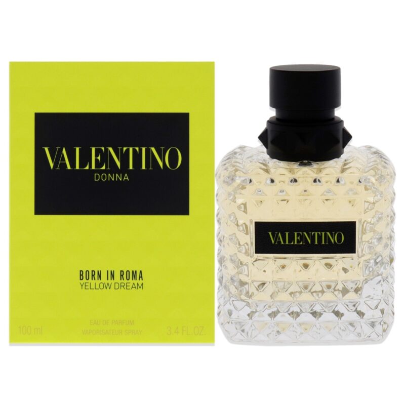 Valentino Donna Born In Roma Yellow Dream for Women 3.4 oz EDP Spray