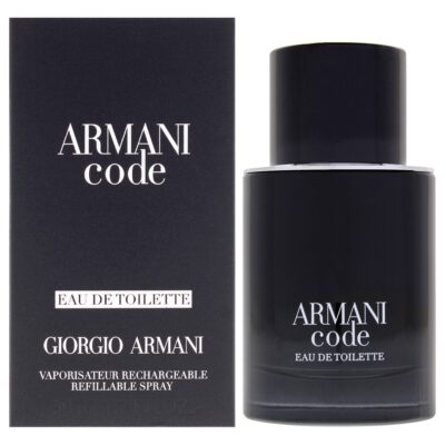 Giorgio Armani Armani Code for Men 1.7 oz Eau de Toilette Spray Refillable