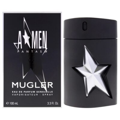 Thierry Mugler Angel Fantasm Sensuelle Rubber Flask for Men 3.3 oz EDP Spray