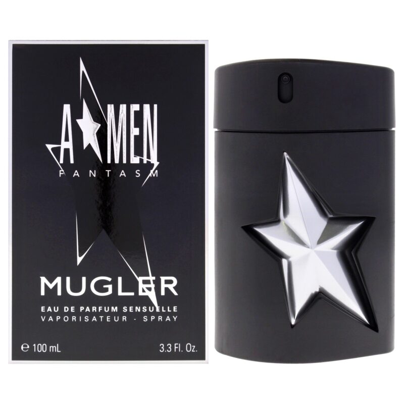 Thierry Mugler Angel Fantasm Sensuelle Rubber Flask for Men 3.3 oz EDP Spray