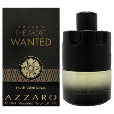 Azzaro The Most Wanted Intense by Azzaro for Men - 3.38 oz Eau de Toilette Spray