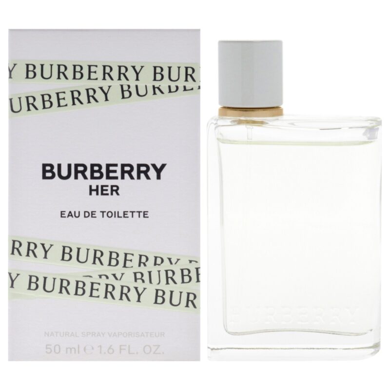 Burberry Her by Burberry for Women - 1.6 oz EDT Spray Eau de Toilette