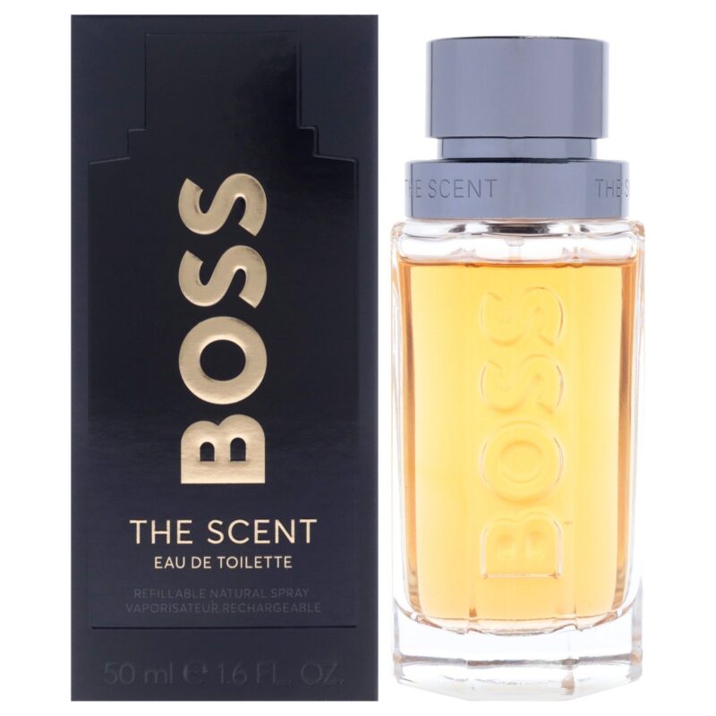 Hugo Boss Boss The Scent for Men 1.6 oz Eau de Toilette Spray Refillable