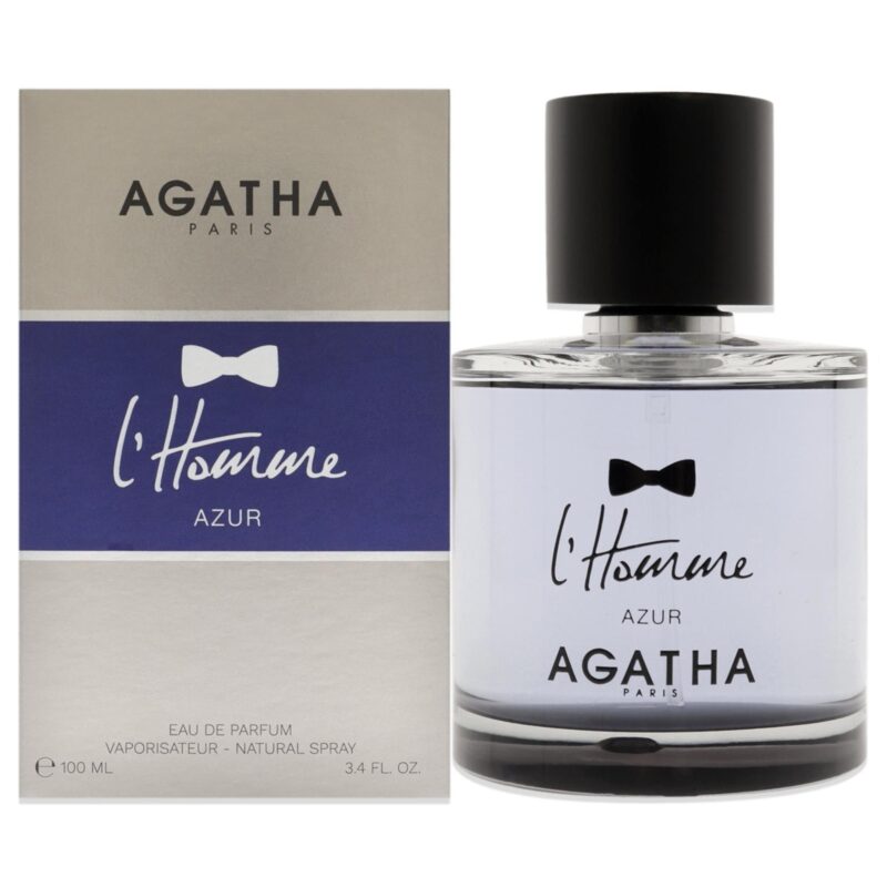 Agatha LHomme Azur by Agatha for Men 3.4 oz Eau de Parfum Spray