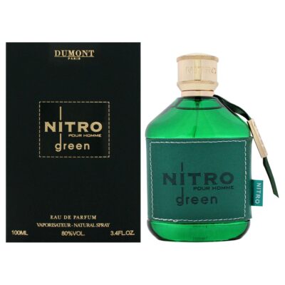 Dumont Nitro - Green by Dumont for Men 3.4 oz EDP Spray Eau de Parfum