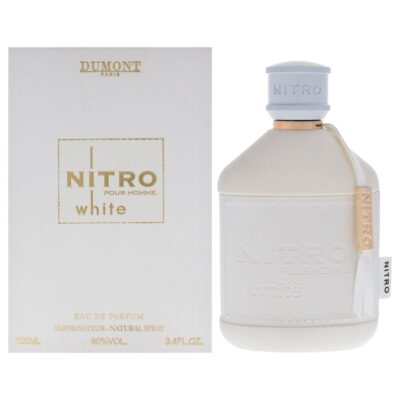 Dumont Nitro - White by Dumont for Men 3.4 oz EDP Spray Eau de Parfum
