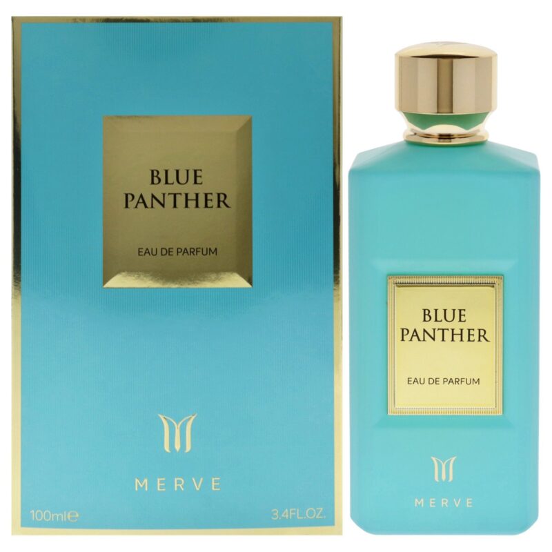 Merve Blue Panther by Merve for Men 3.4 oz EDP Spray Eau de Parfum