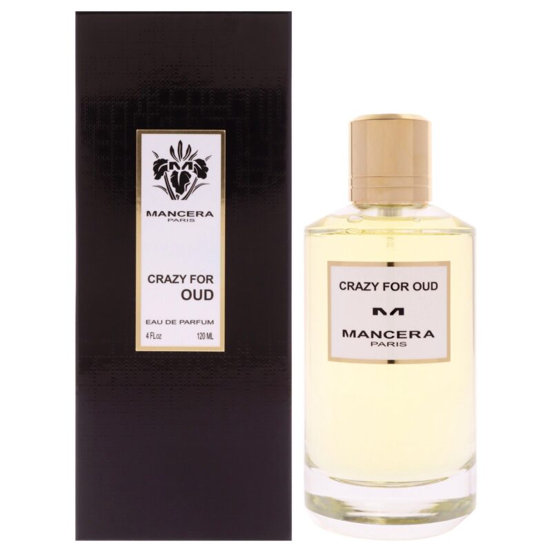 Mancera Crazy For Oud by Mancera for Unisex 4 oz EDP Spray Eau de Parfum