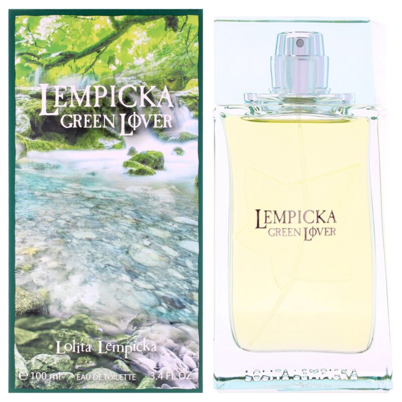 Lolita Lempicka Green Lover for Men 3.4 oz Eau de Toilette Spray