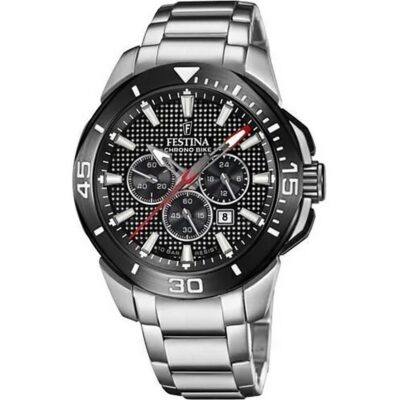 Festina Men's Chronograph 47mm Ss Ip Black Watch (F20641_4)