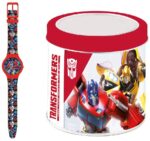 Kid Watch Transformers - Tin Box (483204) Unisex WATCHES