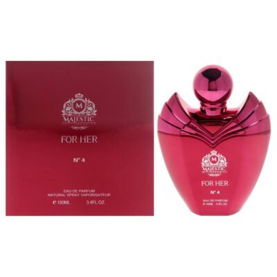 Fine Perfumery Majestic For Her No4 for Women 3.4 oz EDP Spray