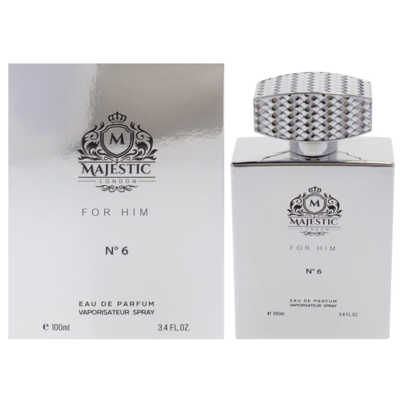 Fine Perfumery Majestic For Him No6 for Men 3.4 oz Eau de Parfum Spray