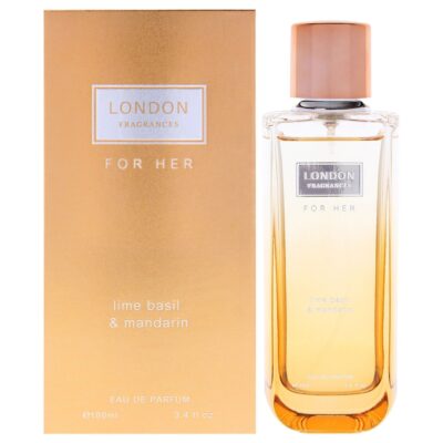 Fine Perfumery London Fragrances Lime Basil And Mandarin for Women 3.4 oz EDP Spray