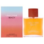 Fine Perfumery Leau Dfine - Beach for Men 3.4 oz Eau de Toilette Spray