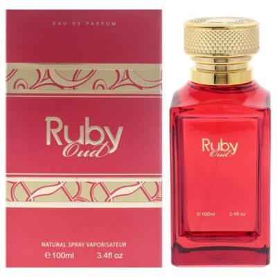 Fine Perfumery Ruby Oud by Fine Perfumery for Unisex 3.4 oz EDP Spray