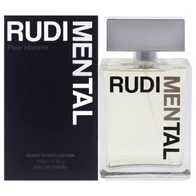 Rudimental Silver Sports Edition by Rudimental for Men 3.3 oz Eau de Toilette Spray