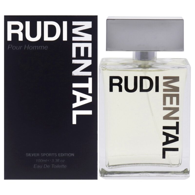 Rudimental Silver Sports Edition by Rudimental for Men 3.3 oz Eau de Toilette Spray