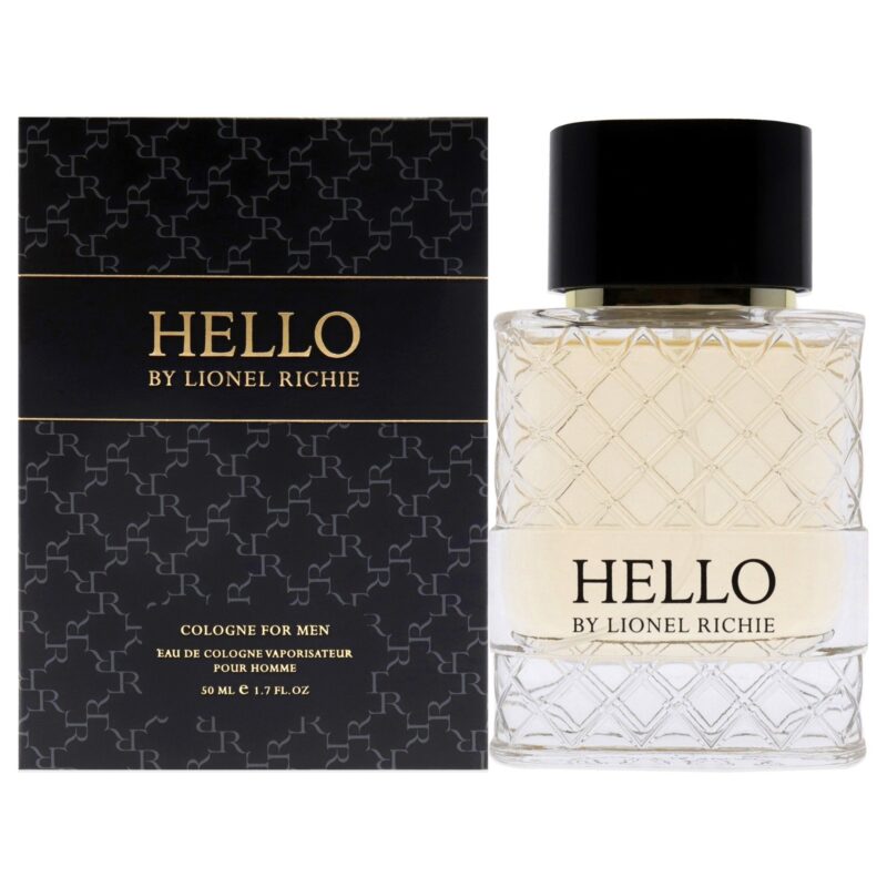 Lionel Richie Hello by Lionel Richie for Men 1.7 oz EDC Spray Cologne