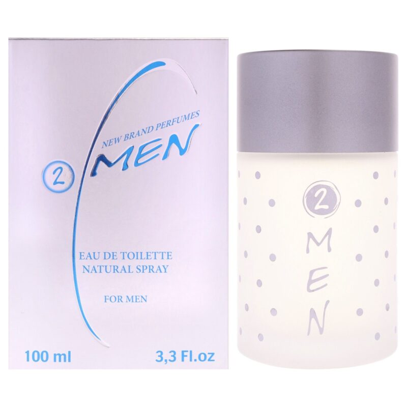 New Brand 2 Men by New Brand for Men 3.3 oz Eau de Toilette Spray