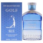 New Brand Golf Blue for Men by Men 3.3 oz Eau de Toilette Spray
