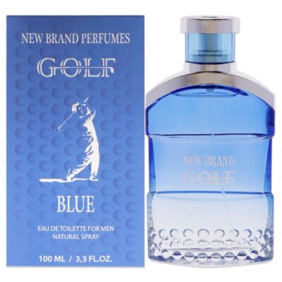 New Brand Golf Blue for Men by Men 3.3 oz Eau de Toilette Spray