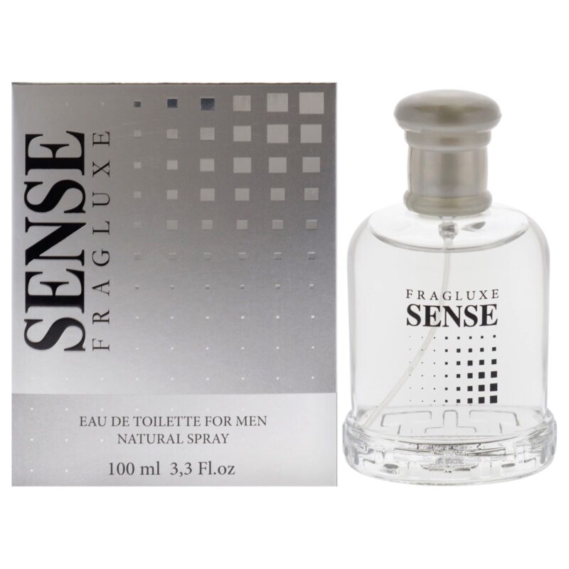 Fragluxe Sense by Fragluxe for Men 3.3 oz Eau de Toilette Spray