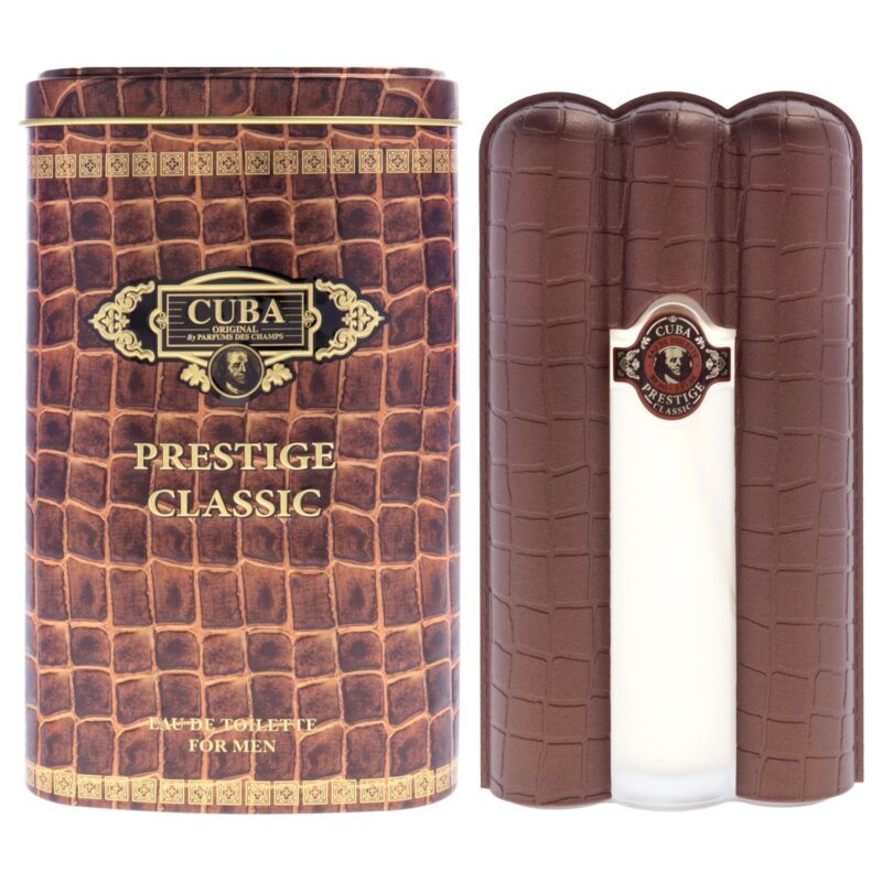 Cuba Prestige Classic by Cuba for Men 3 oz Eau de Toilette Spray