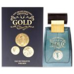 New Brand Gold by New Brand for Men - 3.3 oz Eau de Toilette Spray
