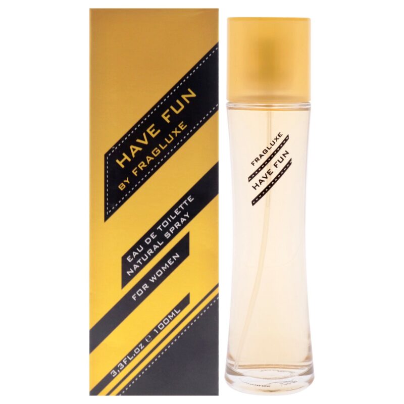Fragluxe Have Fun by Fragluxe for Women - 3.3 oz EDT Spray Eau de Toilette