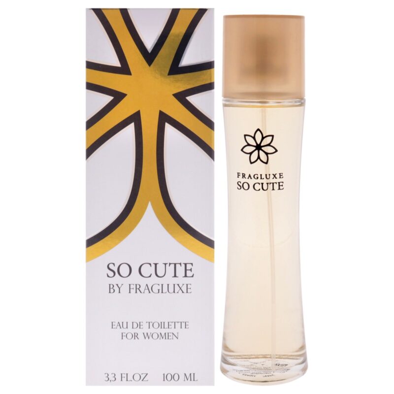 Fragluxe So Cute by Fragluxe for Women 3.3 oz Eau de Toilette Spray