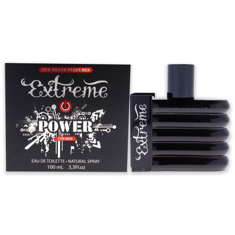 New Brand Extreme Power by New Brand for Men - 3.3 oz Eau de Toilette Spray