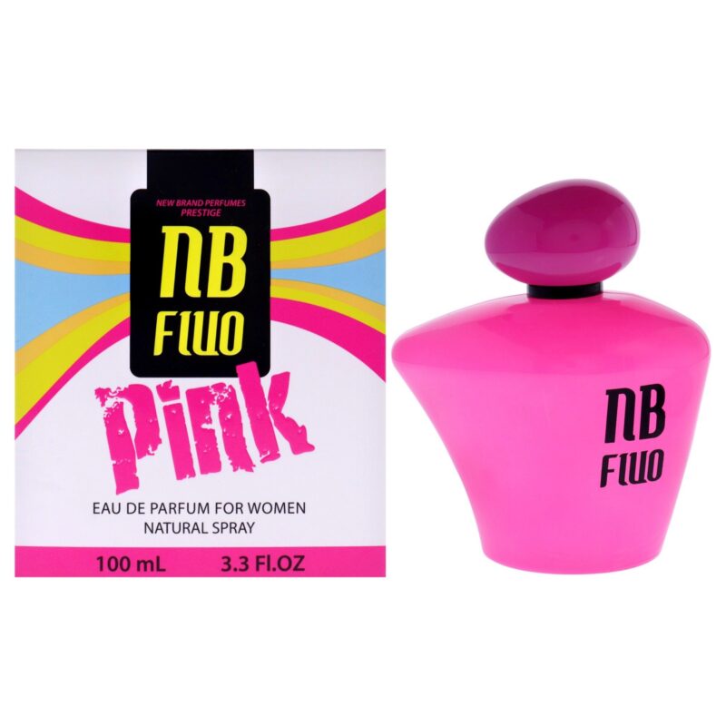 New Brand Fluo Pink by New Brand for Women 3.3 oz Eau de Parfum Spray