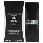 New Brand 4 Men by New Brand for Men 3.3 oz Eau de Toilette Spray