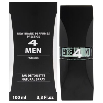 New Brand 4 Men by New Brand for Men 3.3 oz Eau de Toilette Spray