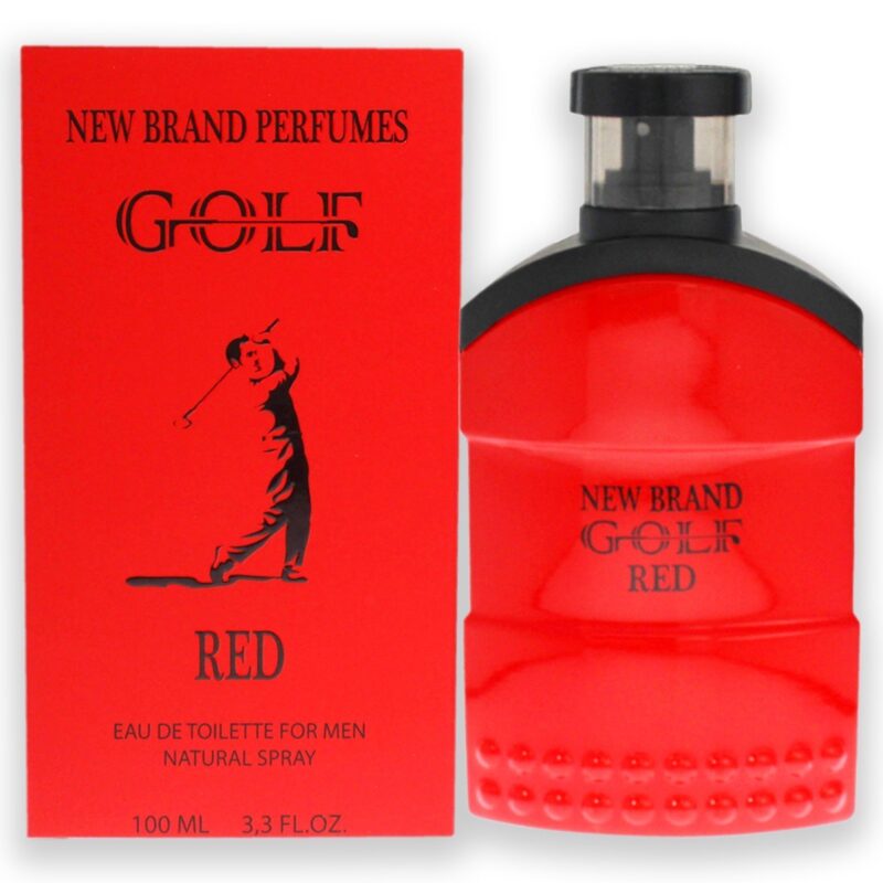 New Brand Golf Red for Men 3.3 oz Eau de Toilette Spray
