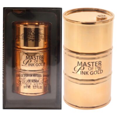 New Brand Master of Pink Gold for Women 3.3 oz EDP Spray Eau de Parfum