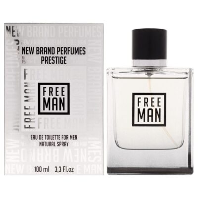 New Brand Free Man by New Brand for Men 3.3 oz Eau de Toilette Spray