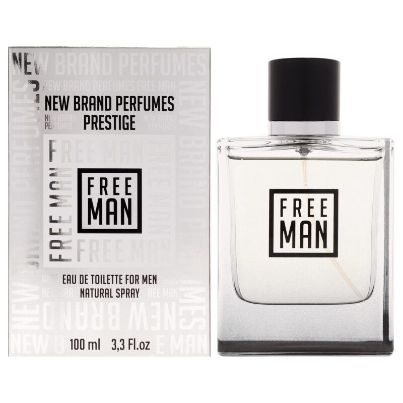New Brand Free Man by New Brand for Men 3.3 oz Eau de Toilette Spray