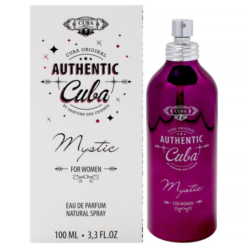 Cuba Authentic Mystic by Cuba for Women 3.3 oz EDP Spray Eau de Parfum