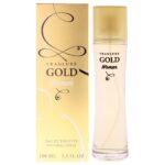 Fragluxe Gold by Fragluxe for Women 3.3 oz Eau de Toilette Spray