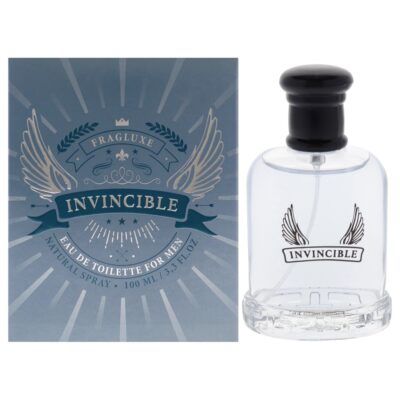 Fragluxe Invincible by Fragluxe for Men 3.3 oz Eau de Toilette Spray