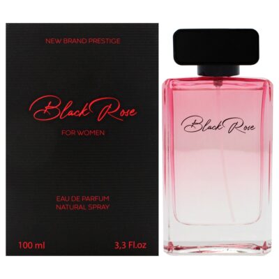New Brand Black Rose by New Brand for Women 3.3 oz EDP Spray Eau de Parfum
