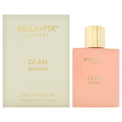 Bellavita Glam by Bellavita for Women 3.4 oz EDP Spray Eau de Parfum