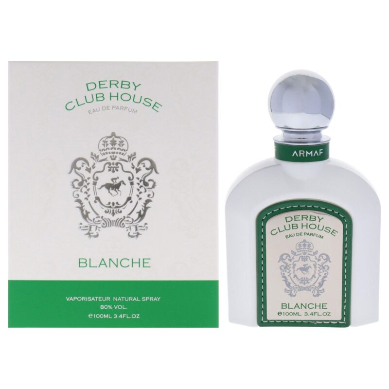 Armaf Derby Club House Blanche by Armaf for Men - 3.4 oz EDP Spray