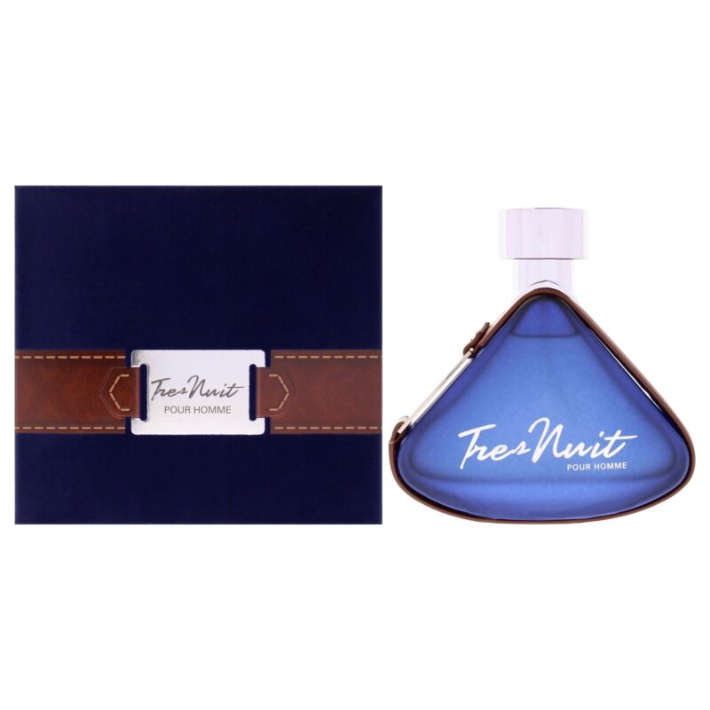 Armaf Tres Nuit Pour Homme for Men 3.4 oz EDP Spray Eau de Parfum