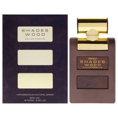Armaf Shades Wood by Armaf for Men - 3.4 oz EDP Spray Eau de Parfum