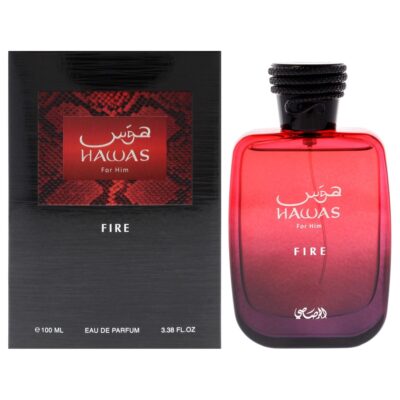 Rasasi Hawas Collection - Hawas Fire by Rasasi for Men - 3.38 oz EDP Spray