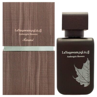 Rasasi La Yuqawam Ambergris Showers for Unisex 2.53 oz EDP Spray